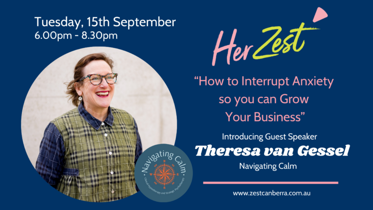 Event cover: How to Interrupt Anxiety